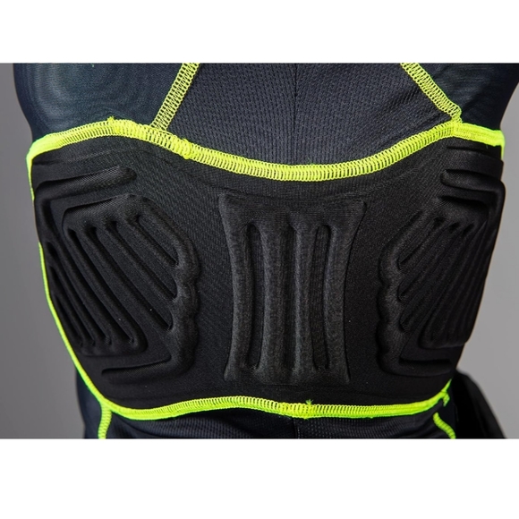 CHAMPRO Men's Bull Rush Football Compression Shirt with Cushions System - Picture 6 of 9